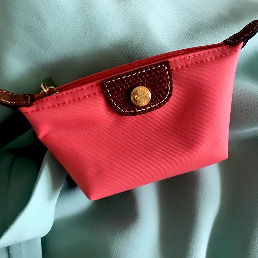 NEW Longchamp Le Pliage Nylon Coin Purse